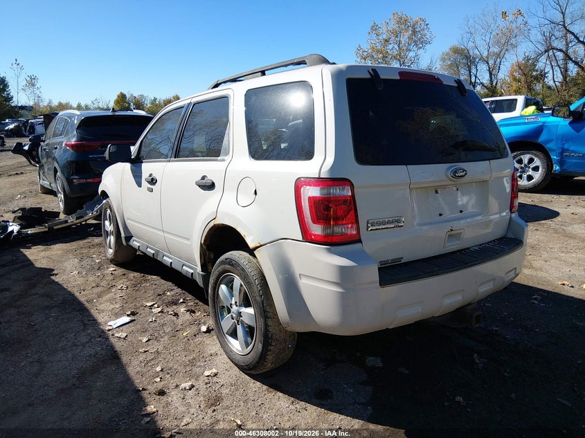 Vin: 1fmcu0d70ckc71590, lot: 46808201, ford escape xlt 20123