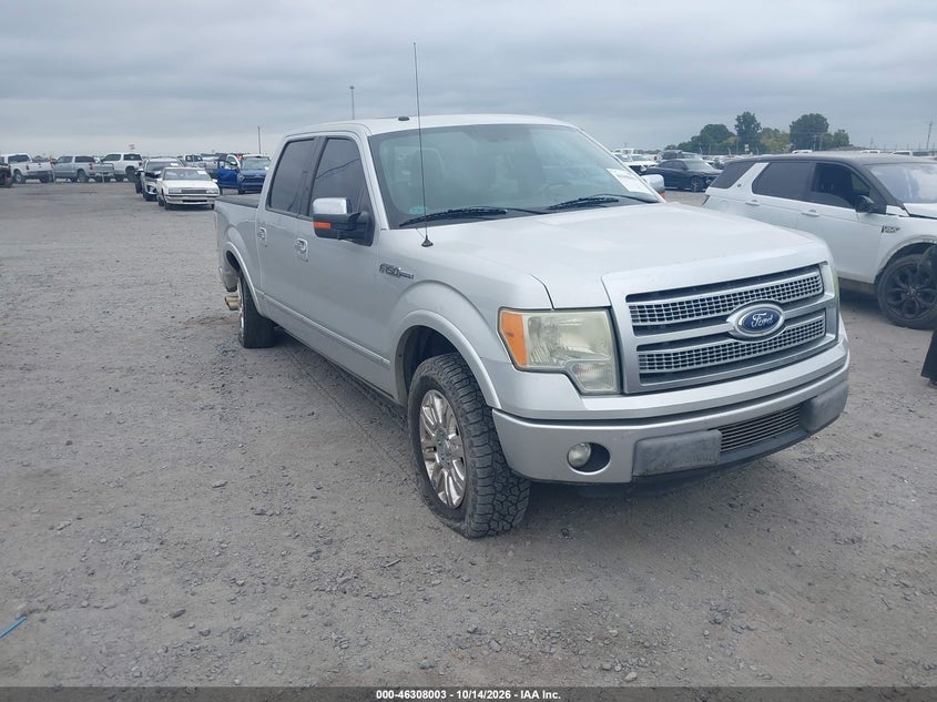 Vin: 1ftfw1cf8bfb00068, lot: 46808202, ford f-150 platinum 20111