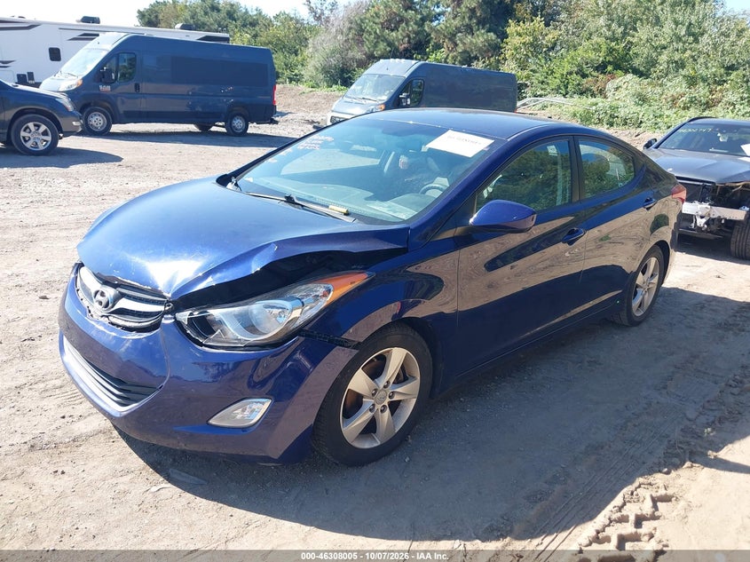 Vin: 5npdh4ae9ch081597, lot: 46808204, hyundai elantra gls 20122