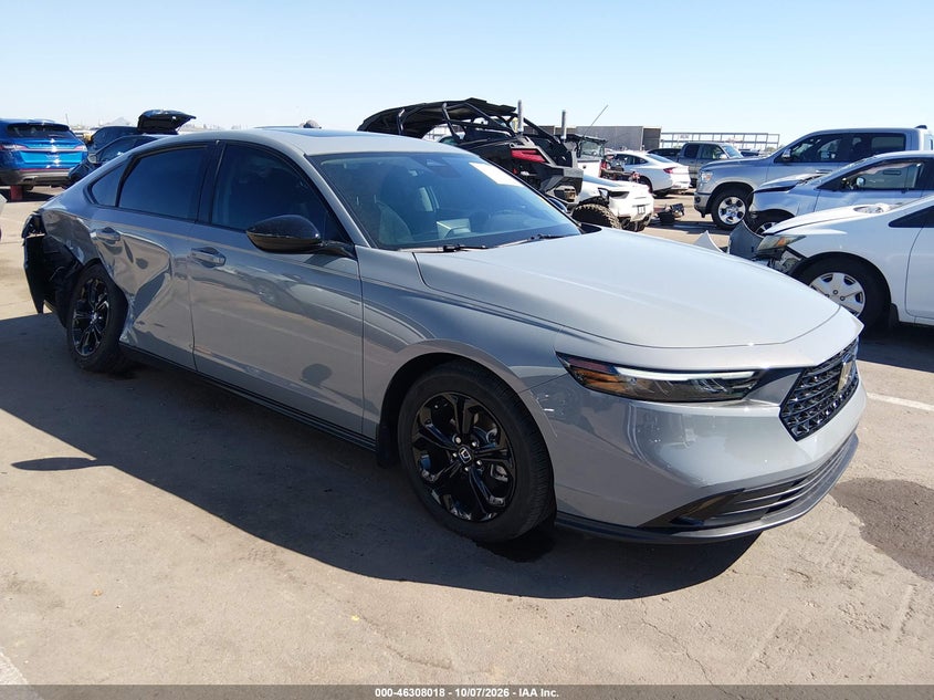 Vin: 1hgcy1f48sa057275, lot: 46808217, honda accord se 20251