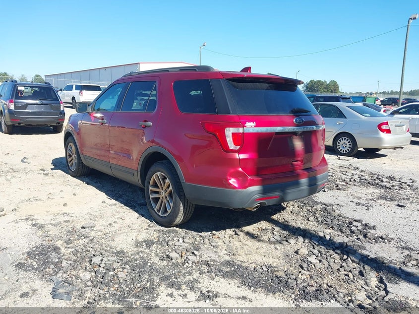 Vin: 1fm5k7b88hge08059, lot: 46808225, ford explorer 20173