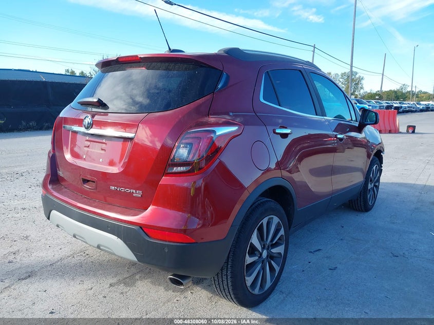 Vin: kl4cjesm9mb368723, lot: 46808259, buick encore awd preferred 20214