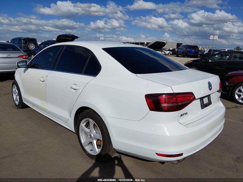 Vin: 3vw2b7aj9hm225932, lot: 46808266, volkswagen jetta 1.4t s 20173