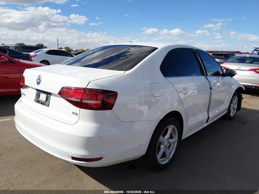 Vin: 3vw2b7aj9hm225932, lot: 46808266, volkswagen jetta 1.4t s 20174