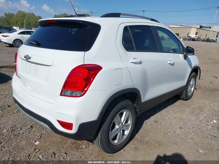 Vin: kl7cjpsm1nb507971, lot: 46808275, chevrolet trax awd lt 20224