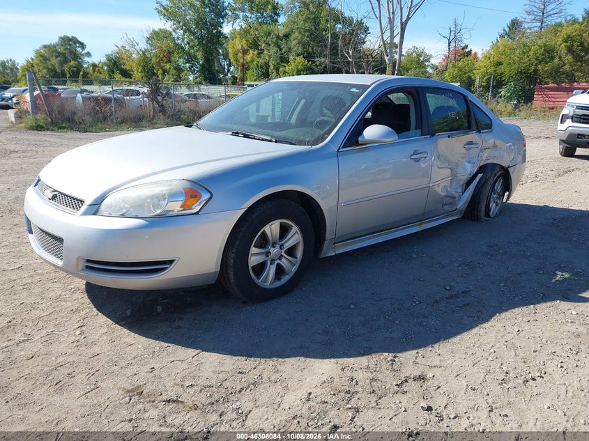 Vin: 2g1wf5e39c1140574, lot: 46808283, chevrolet impala ls 20122