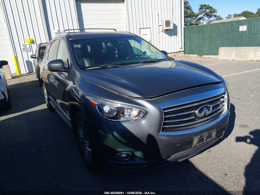 Vin: 5n1al0mm5dc353634, lot: 46808291, infiniti jx35 20131