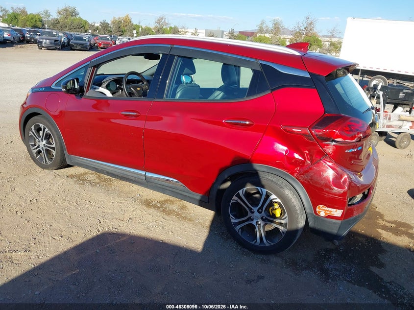Vin: 1g1fx6s00h4156459, lot: 46808295, chevrolet bolt ev premier 20173