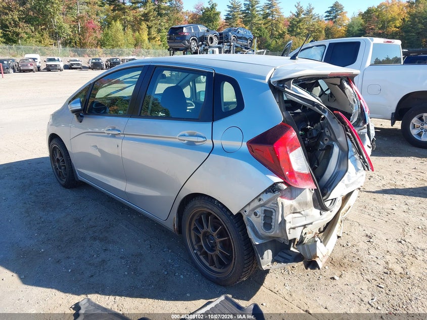 Vin: 3hggk5h52fm768205, lot: 46808301, honda fit lx 20153