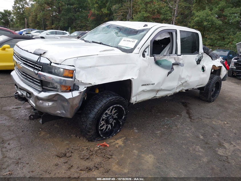 Vin: 1gc1kve87ff136738, lot: 46808348, chevrolet silverado 2500hd lt 20152