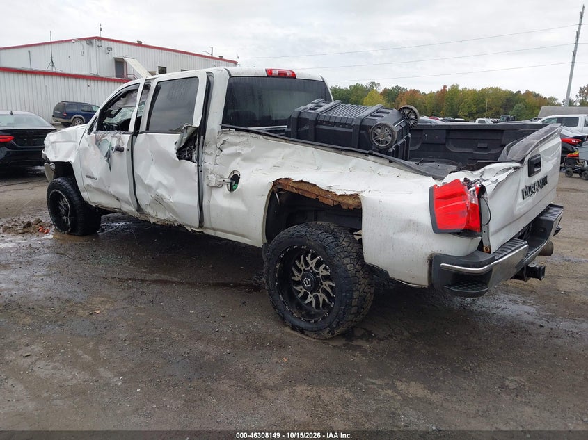 Vin: 1gc1kve87ff136738, lot: 46808348, chevrolet silverado 2500hd lt 20153
