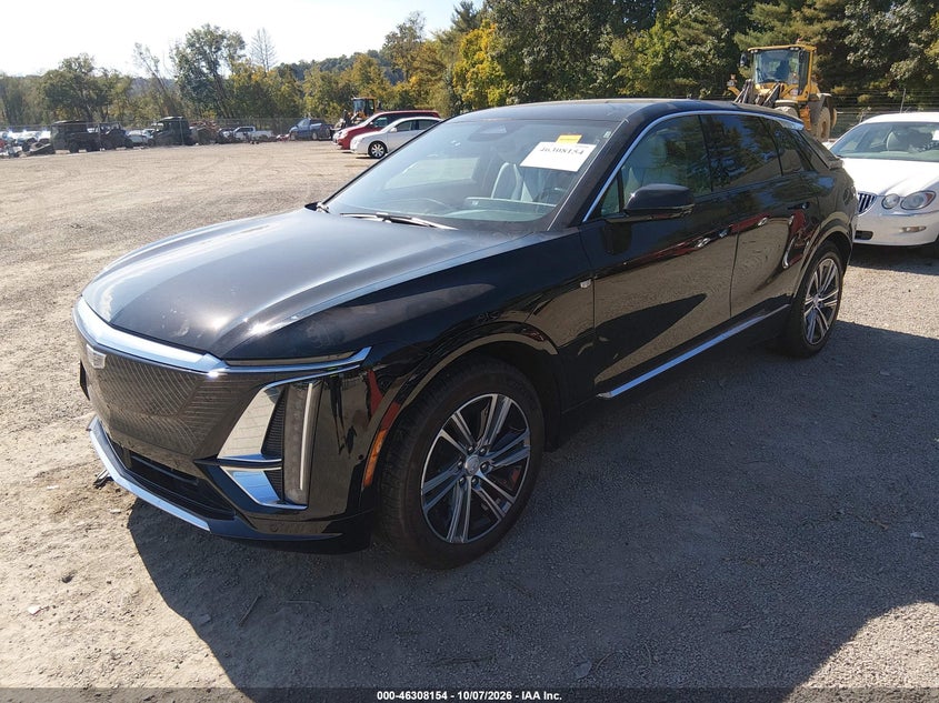 Vin: 1gykpprk8rz113408, lot: 46808353, cadillac lyriq luxury w/1sc 20242