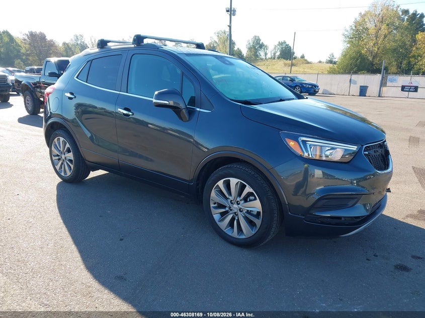 Vin: kl4cjasb0hb251710, lot: 46808368, buick encore preferred 20171