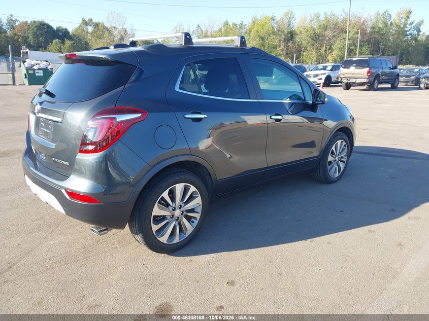 Vin: kl4cjasb0hb251710, lot: 46808368, buick encore preferred 20174