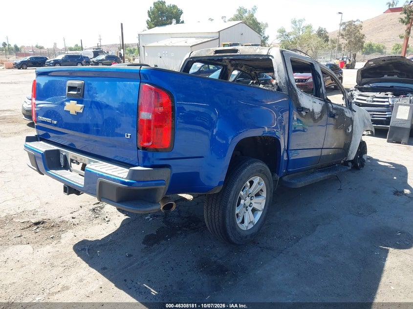 Vin: 1gcgscen3j1270561, lot: 46808380, chevrolet colorado lt 20184