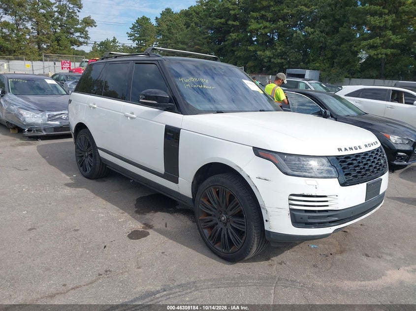 2019 LAND ROVER RANGE ROVER 3.0L V6 SUPERCHARGED HSE
