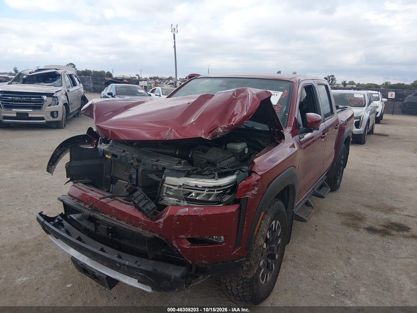 Vin: 1n6ed1ej0nn672410, lot: 46808402, nissan frontier pro-x 4x2 20222