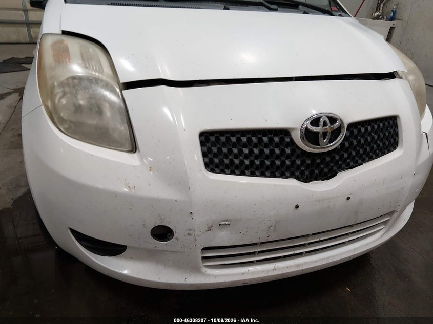 TOYOTA YARIS 2007 VIN JTDJT923375130276