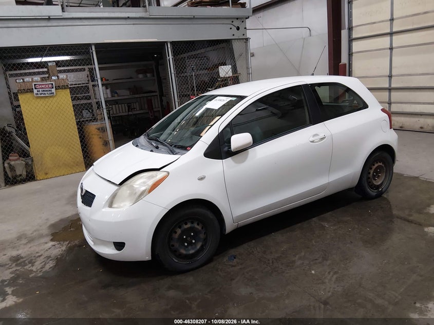 TOYOTA YARIS 2007 VIN JTDJT923375130276