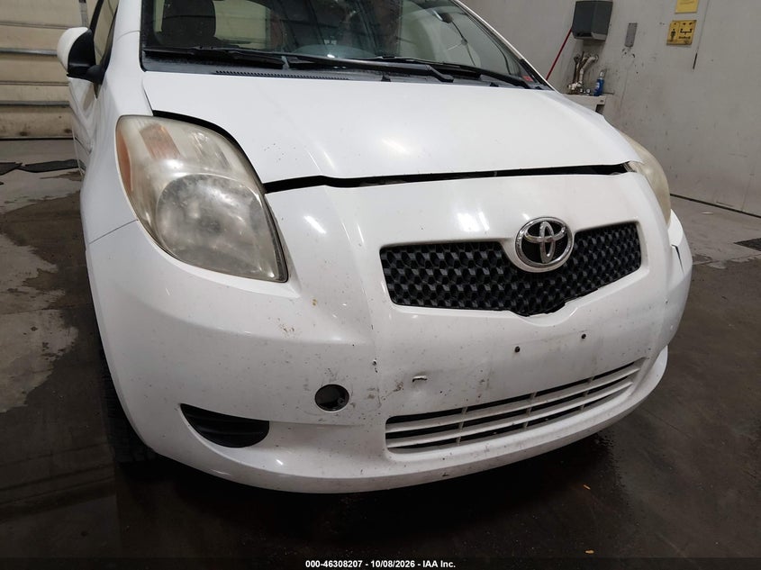 TOYOTA YARIS 2007 VIN JTDJT923375130276