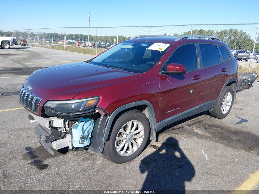 Vin: 1c4pjlcb9ld519491, lot: 46808414, jeep cherokee latitude fwd 20202