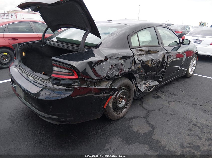 Vin: 2c3cdxbg0lh144477, lot: 46808417, dodge charger sxt rwd 20204