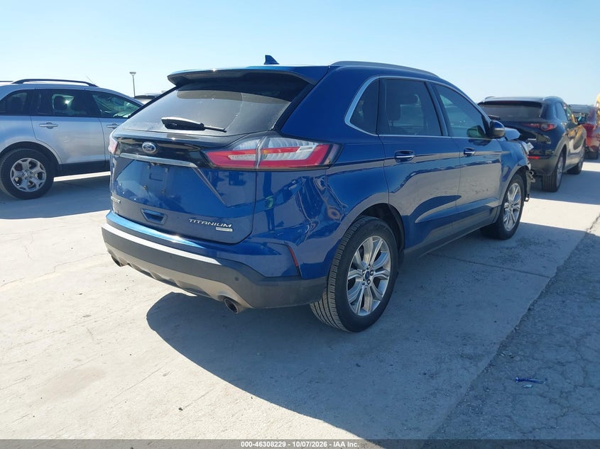 Vin: 2fmpk3k95lba92310, lot: 46808428, ford edge titanium 20204