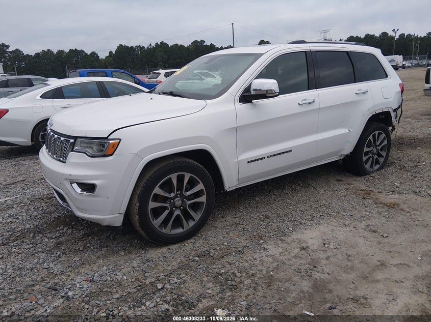 Vin: 1c4rjecg5hc904723, lot: 46808432, jeep grand cherokee overland 4x2 20172