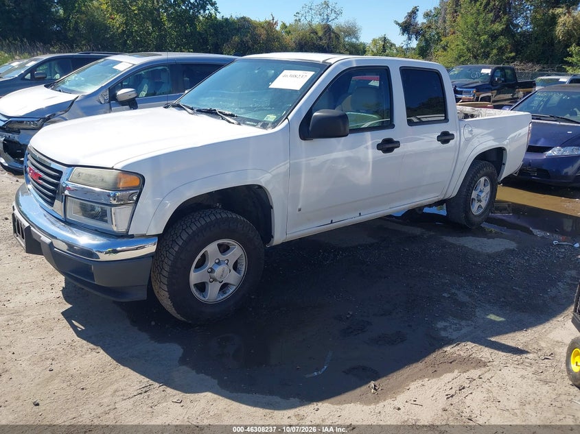 GMC CANYON 2007 VIN 1GTDT13E378196033