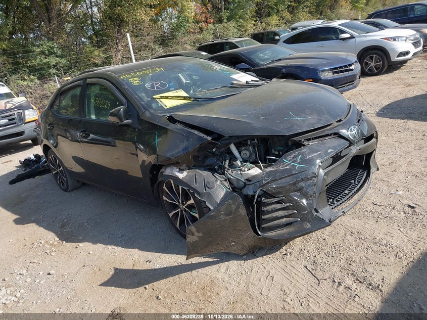 Vin: 2t1burhe6hc831537, lot: 46808438, toyota corolla se 20171