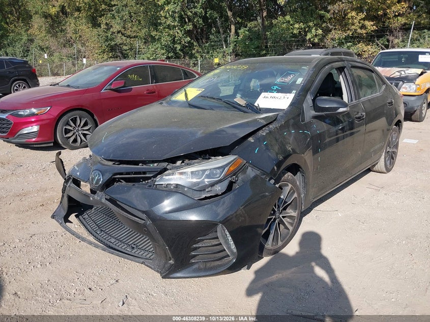 Vin: 2t1burhe6hc831537, lot: 46808438, toyota corolla se 20172