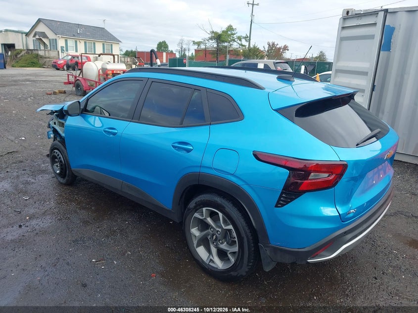 Vin: kl77lhep1tc134591, lot: 46808444, chevrolet trax fwd lt 20263