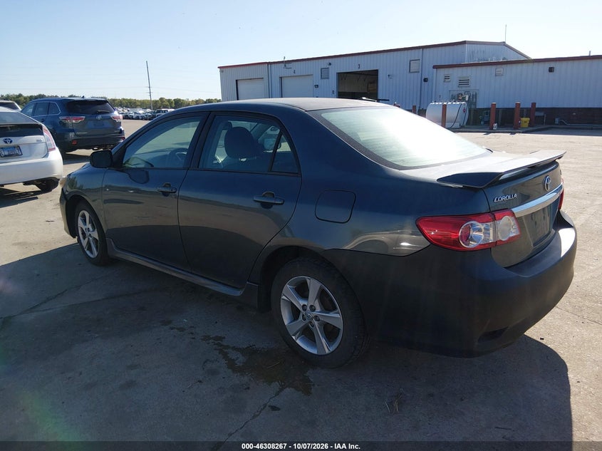 Vin: 2t1bu4ee8bc547731, lot: 46808466, toyota corolla s 20113