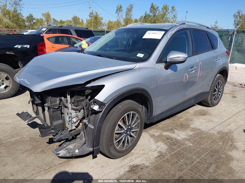 Vin: jm3ke2cy1g0891411, lot: 46808474, mazda cx-5 touring 20162