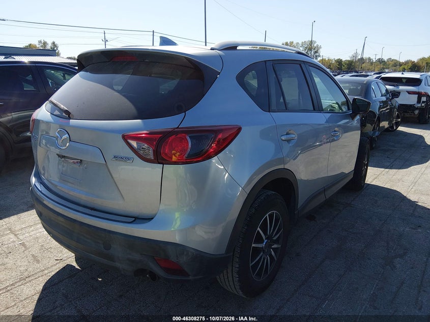 Vin: jm3ke2cy1g0891411, lot: 46808474, mazda cx-5 touring 20164