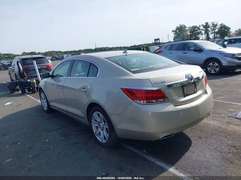 Vin: 1g4gc5e32df204996, lot: 46808487, buick lacrosse leather group 20133