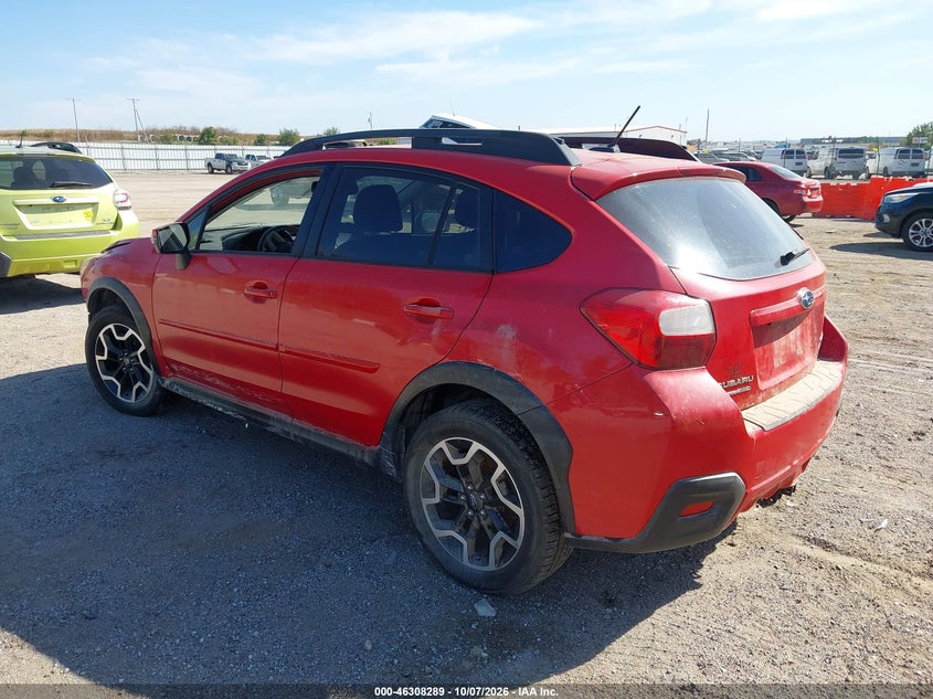 Vin: jf2gpabc1g8294738, lot: 46808488, subaru crosstrek 2.0i premium 20163