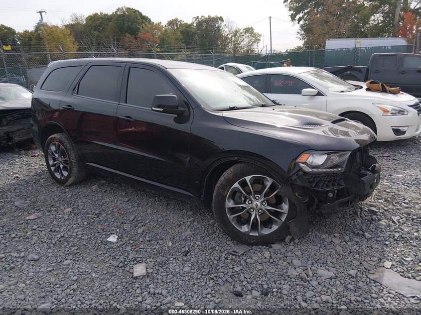 Vin: 1c4sdjct7kc664368, lot: 46808489, dodge durango r/t awd 20191