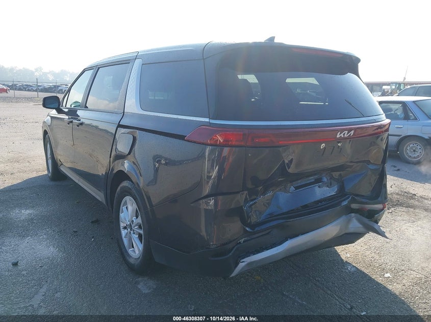 Vin: kndnb4h33n6161498, lot: 46808505, kia carnival mpv lx seat package 20223