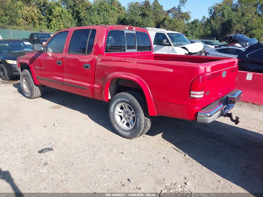 2002 DODGE DAKOTA SLT