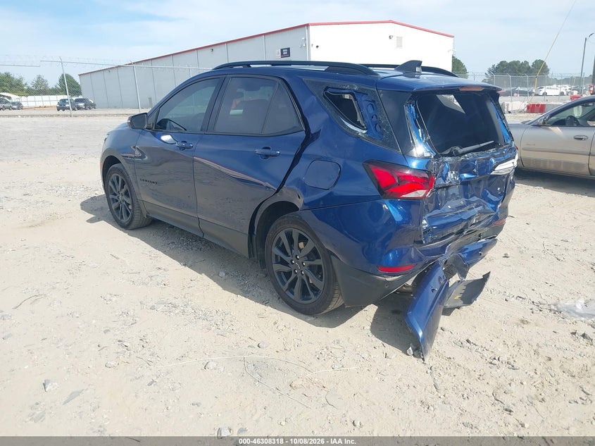 Vin: 3gnaxmev6ns195847, lot: 46808517, chevrolet equinox fwd rs 20223
