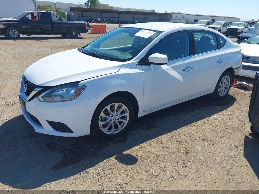 Vin: 3n1ab7ap6jy304849, lot: 46808522, nissan sentra sv 20182