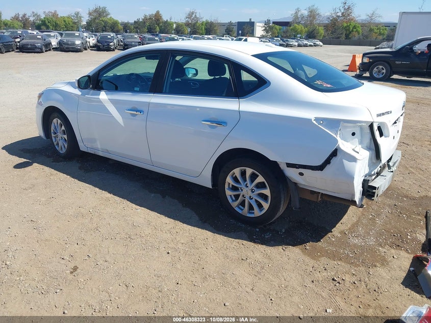 Vin: 3n1ab7ap6jy304849, lot: 46808522, nissan sentra sv 20183