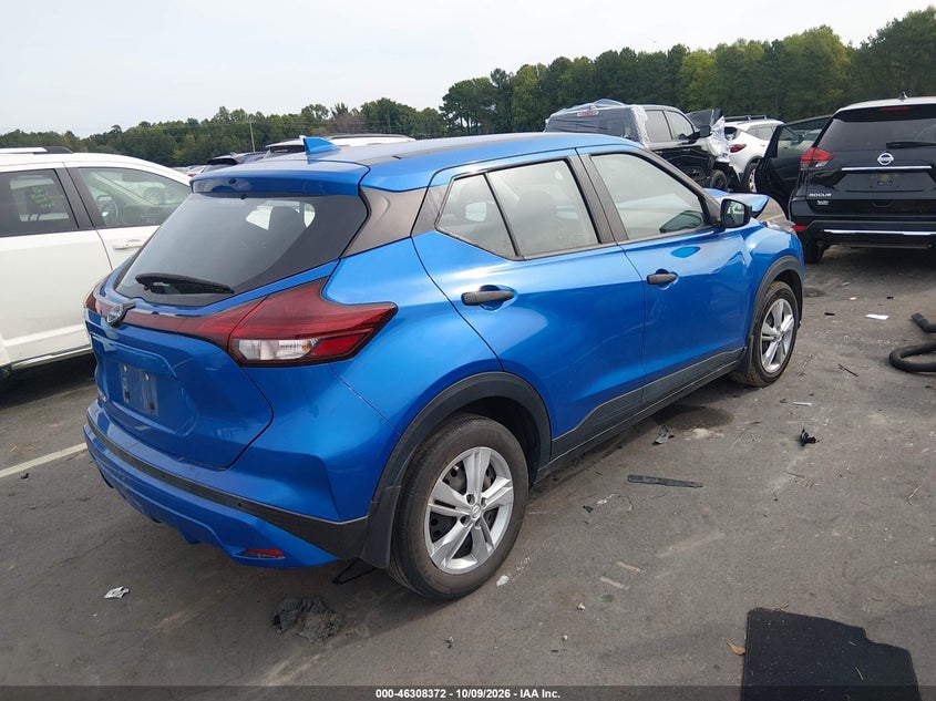 Vin: 3n1cp5bv1pl550127, lot: 46808571, nissan kicks s xtronic cvt 20234