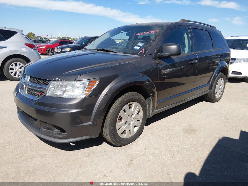 Vin: 3c4pdcab4gt117842, lot: 46808588, dodge journey se 20162