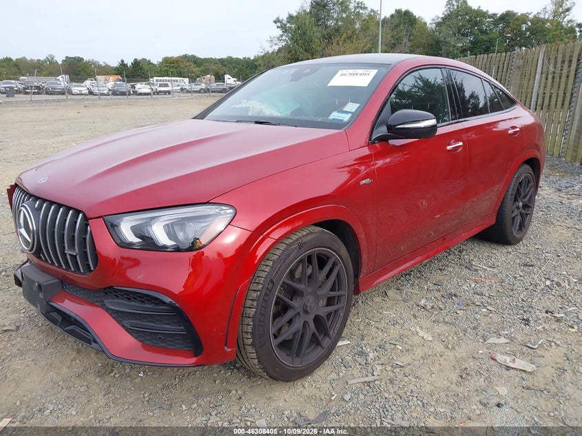 Vin: 4jgfd6bb6pa854619, lot: 46808604, mercedes-benz amg gle 53 coupe 4matic 20232