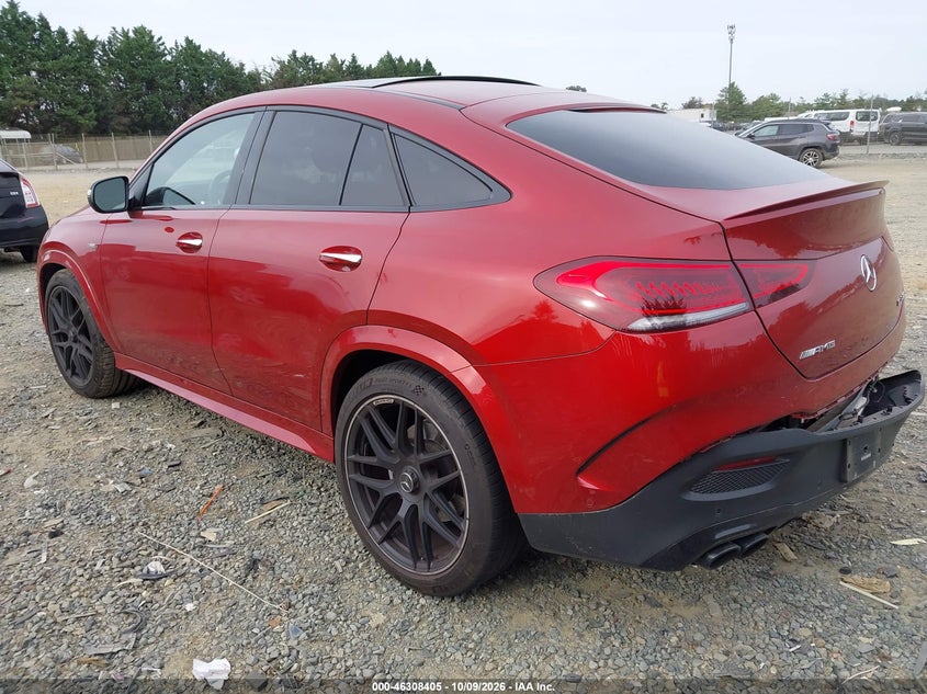 Vin: 4jgfd6bb6pa854619, lot: 46808604, mercedes-benz amg gle 53 coupe 4matic 20233