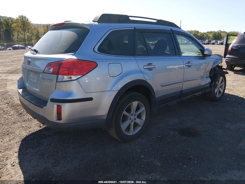 Vin: 4s4brbgc7d3242018, lot: 46808650, subaru outback 2.5i premium 20134