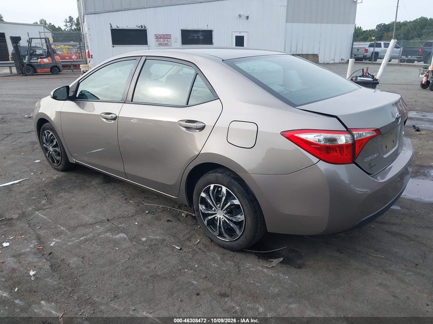 Vin: 2t1burhexgc632389, lot: 46808671, toyota corolla le 20163