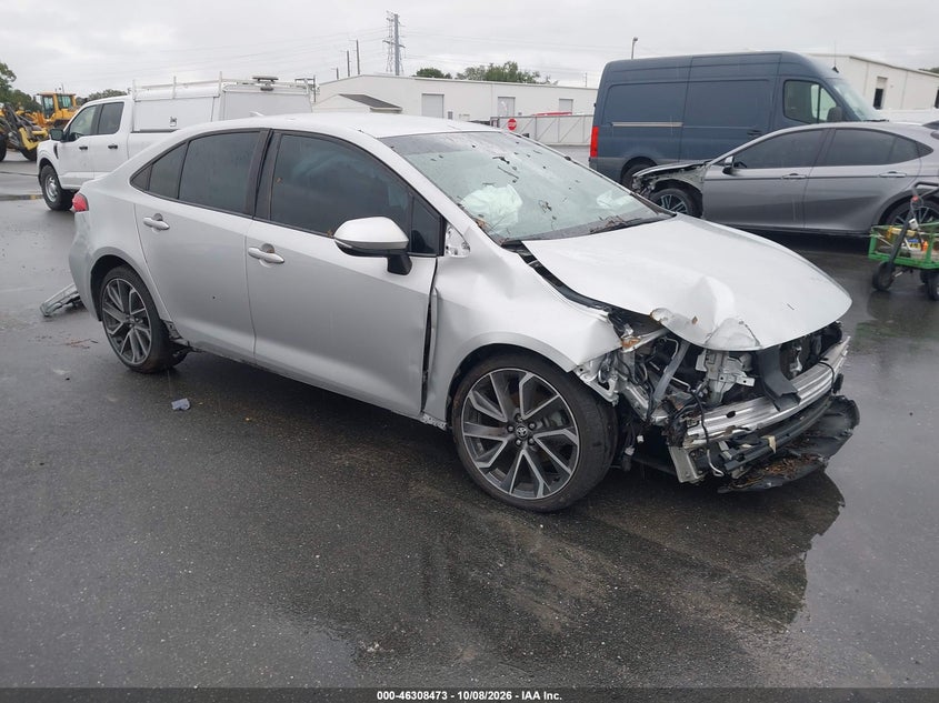 Vin: 5yfs4mce2mp058392, lot: 46808672, toyota corolla se 20211